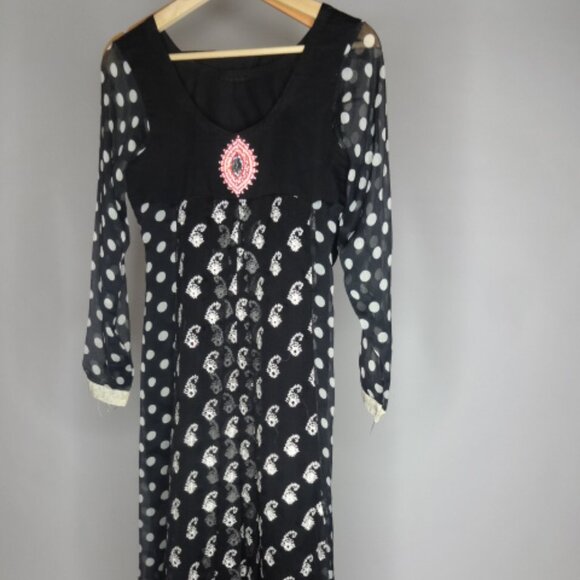 Shalwar Kameez Dress Pakistani / Indian Suit Small Size (3pcs) - Picture 2 of 8